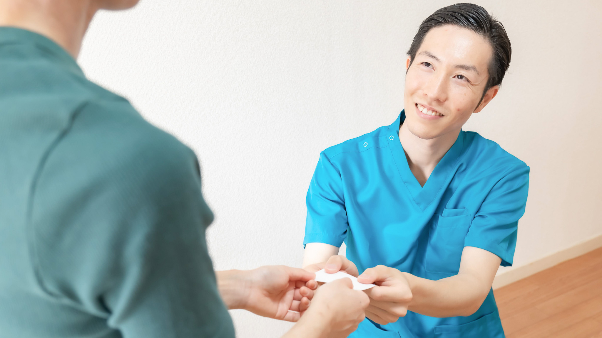 整体院あんかのカウンセリングの様子